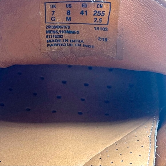 Clarks Collection ExtraLight Black Men's Penny‎ Loafers Leather Slip On Comfort - Picture 13 of 13